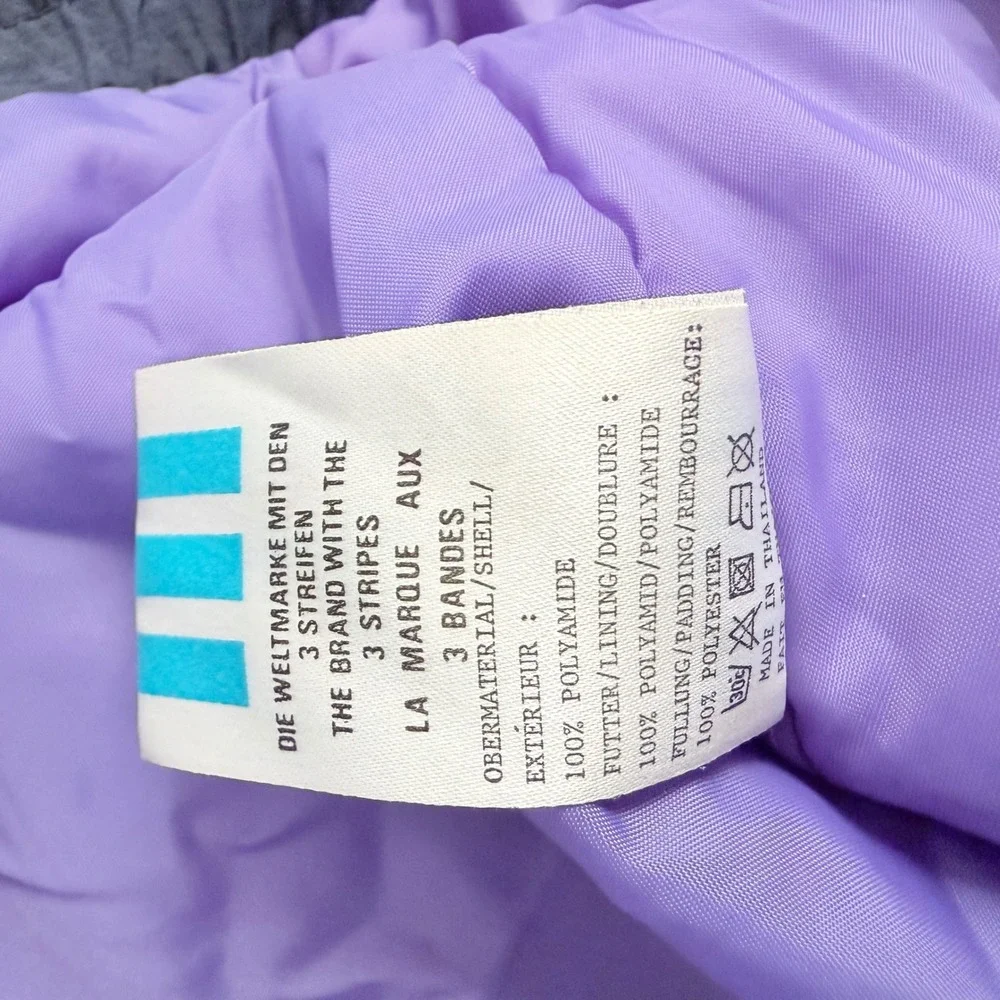 Vintage Adidas Half Zip Windbreaker XL Teal Purple 80s 90s Trefoil Jacket Y2K